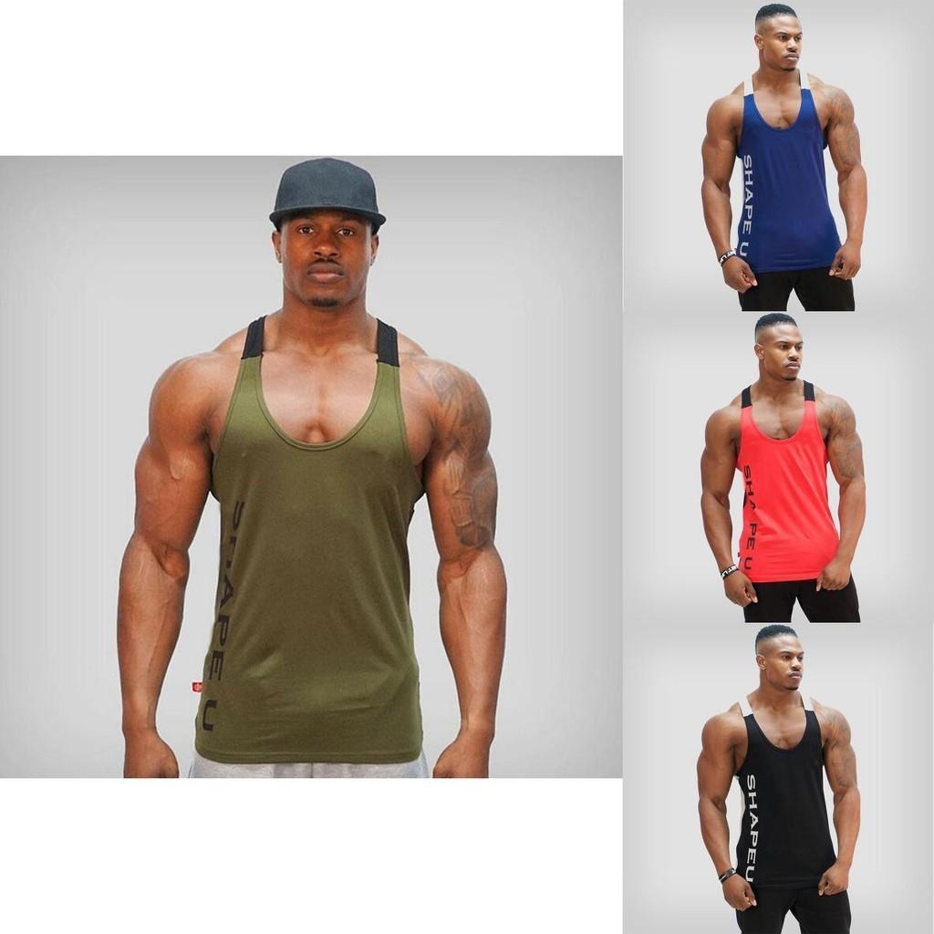 Premium Quality Gym Men's Muscle Sleeveless Tank Top Tee Shirt For Bodybuilding