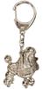Poodle Lion Made In England Art Dog Keychain Collection (Standard Cut)