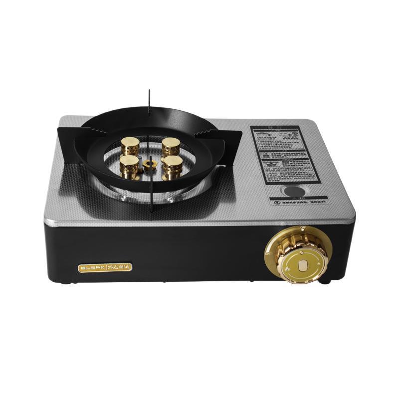 Compact Windproof Portable Gas Stove for Camping