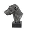 Deerhound, Scottish Deerhound - Figurine On Marble, Covered with Silver Metal, Handmade, Brand Art-Dog