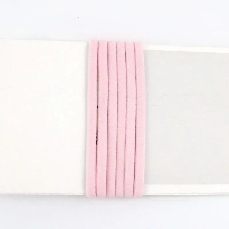 5/10/20M Meetee 3mm/5mm Polyamidseil Gummiband für Haargummi Ohrnähen Gummiband Gurtband Kleidungsstück Schuhe Zubehör