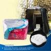 30Pcs Portable Toilet Powder Eco-Friendly Toilet Absorbent Gel Rapid Poo Urine Powder Camping Toilet Gel for Outdoor Emergency