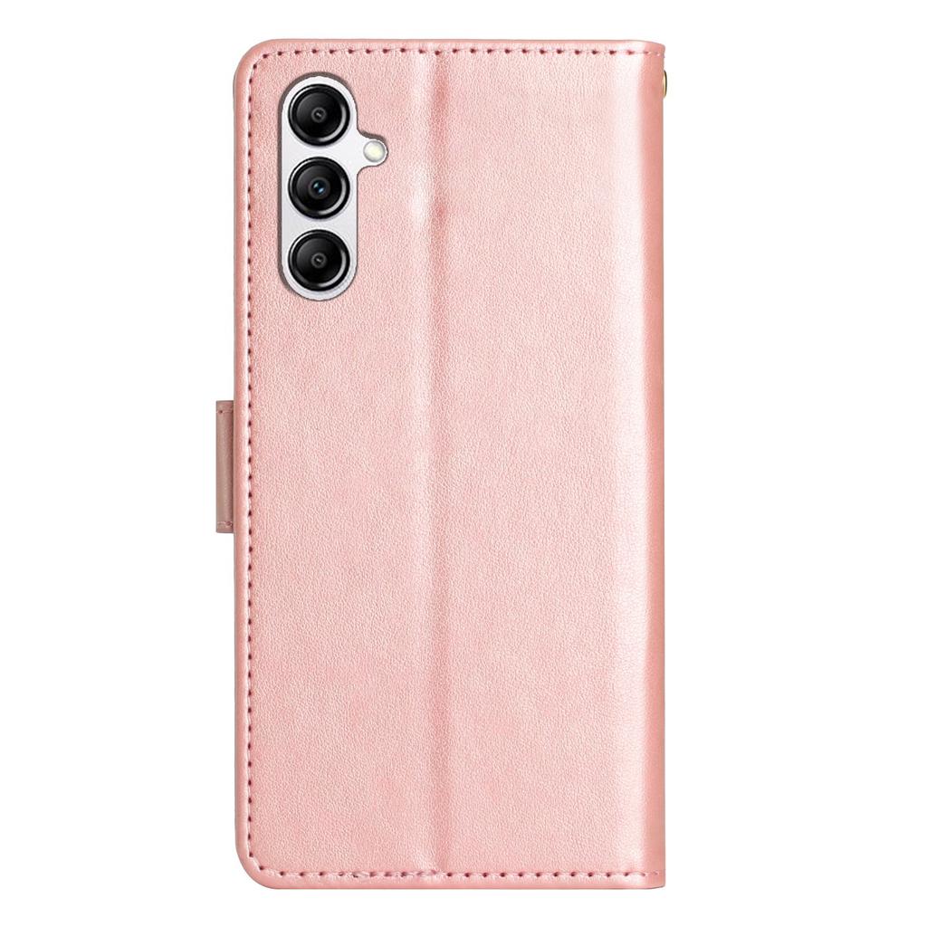 For Samsung Galaxy A56 5G Case PU Leather Phone Wallet Cover with Strap