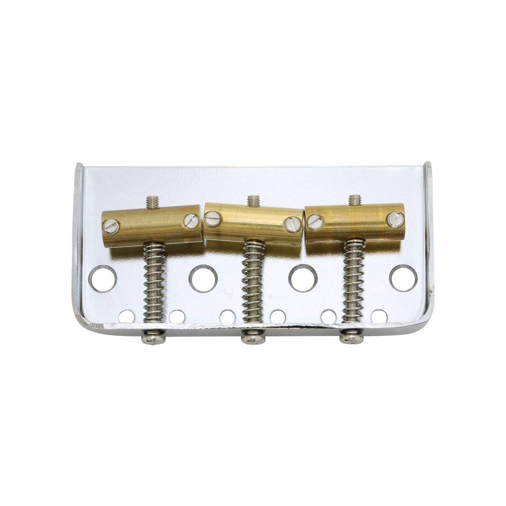 

Scud TL type humbucker compensated bridge, type, saddle, chrome, HK-21CS