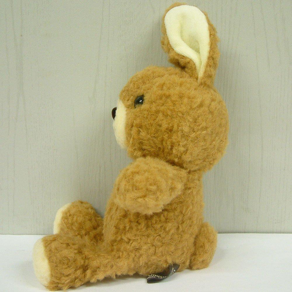 Doshin Original Made in Japan Fluffy Rabbit Plush 27cm Brown Toy, Tall,
