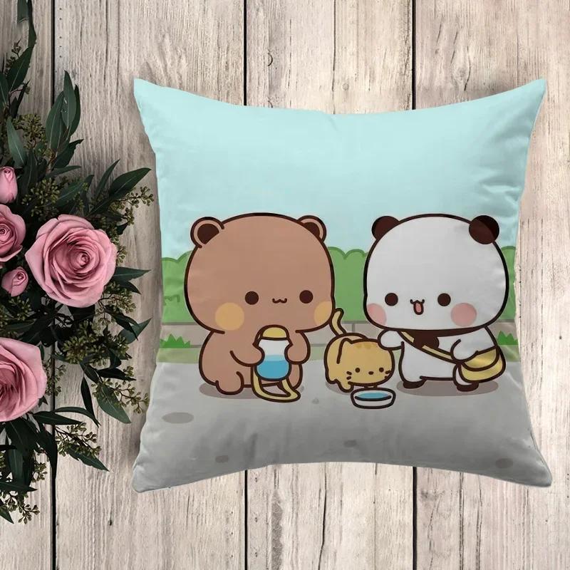 Anime Pillow Bubu Dudu Decorative Pillowcases for Pillows x Cushion Cover x Pillowcase Decor  Car Decoration Sofa