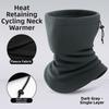 Windproof Winter Warm Fleece Neck Scarves Multicolors Motorcycle Half Face Mask Scarf