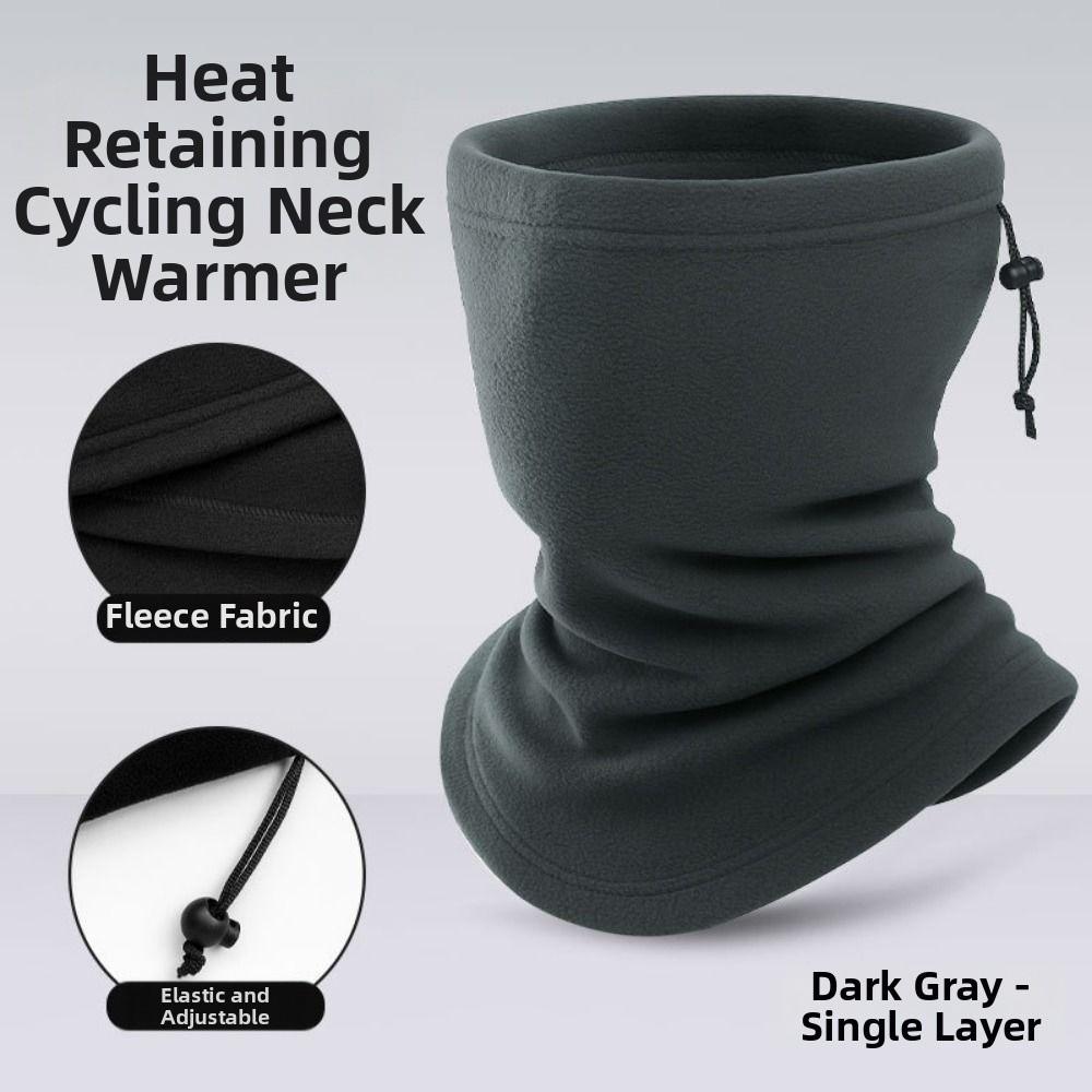 Windproof Winter Warm Fleece Neck Scarves Multicolors Motorcycle Half Face Mask Scarf