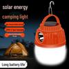 Solar Rechargeable Camping Light with Ultra-Long Battery Life for Emergency and Mobile Use.
