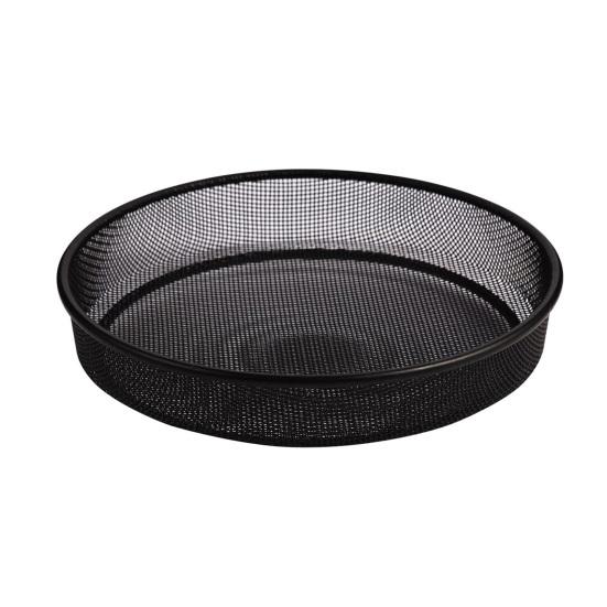 Round Bird Feeder Tray Plastic Bird Bath Water Tray Outdoor Mesh Birdseed Tray Bird Feeder Accessories for Wild Hummingbird Goldfinch Oriole