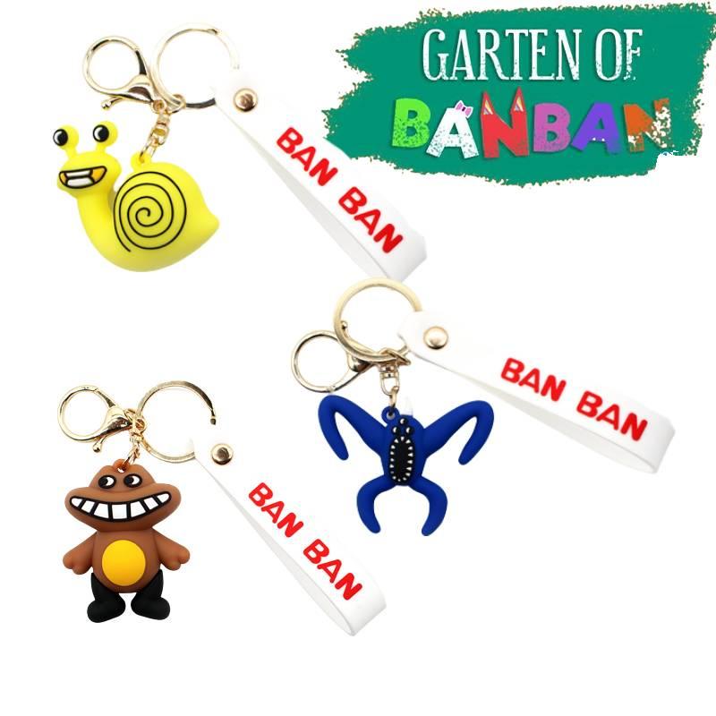 Haoan Plüsch Banban Garten Schlüsselanhänger Anhänger Für Schlüssel und Taschen Niedlich und Bunt PVC Material