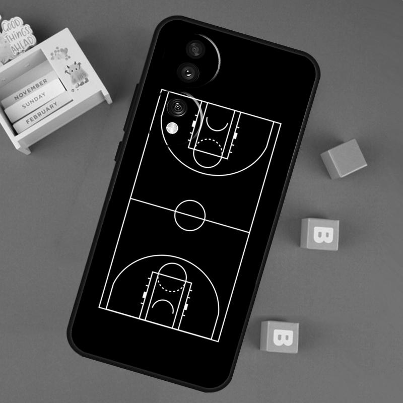 Basketball Court Case For Honor Win RT 400 200 Pro 50 70 90 X9a X9b X9c X9d X8b X8c Magic 8 Pro 6 7 Lite Cover