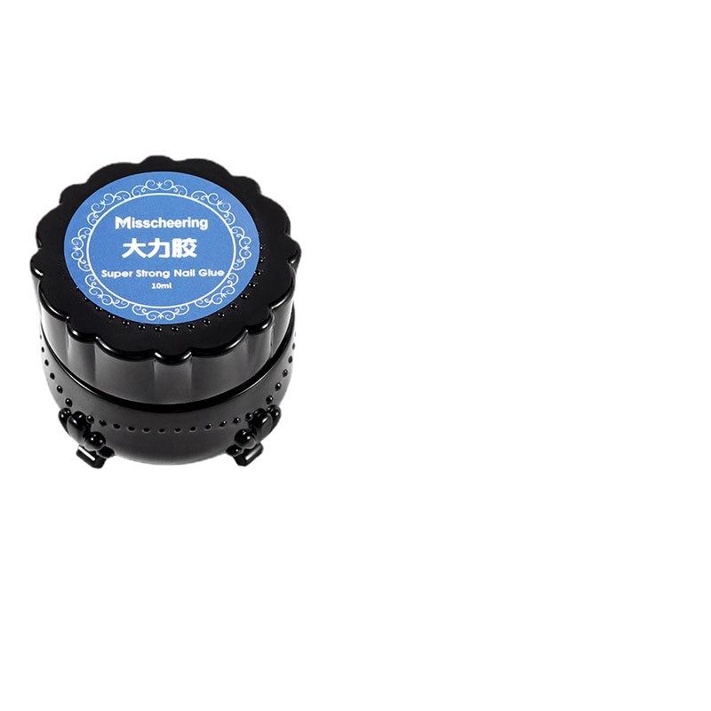 Adeziv puternic pentru arta unghiilor, lăsat în interior și îngroșat, a doua generație, găurit pentru unghii, bijuterii, adeziv lipicios cu diamant