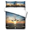 Blaze Fighter Jet Duvet Cover Set King Queen Double Full Twin Single Bed Linen Set