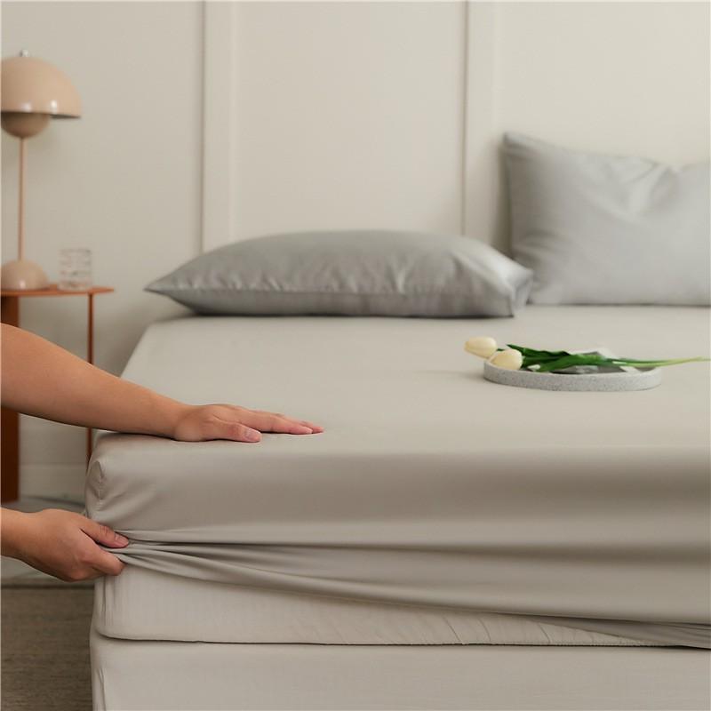 60S Tencel Bed Skirt Cover Single Piece Lightweight Luxury Cool Touch Mattress Protector