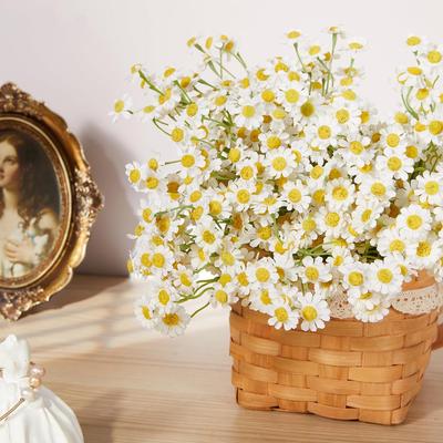Artificial Flower Chrysanthemum Wedding Home Room Table Decor Outdoor Yard Garden Wreath Bride Bouquet With Characteristic Style