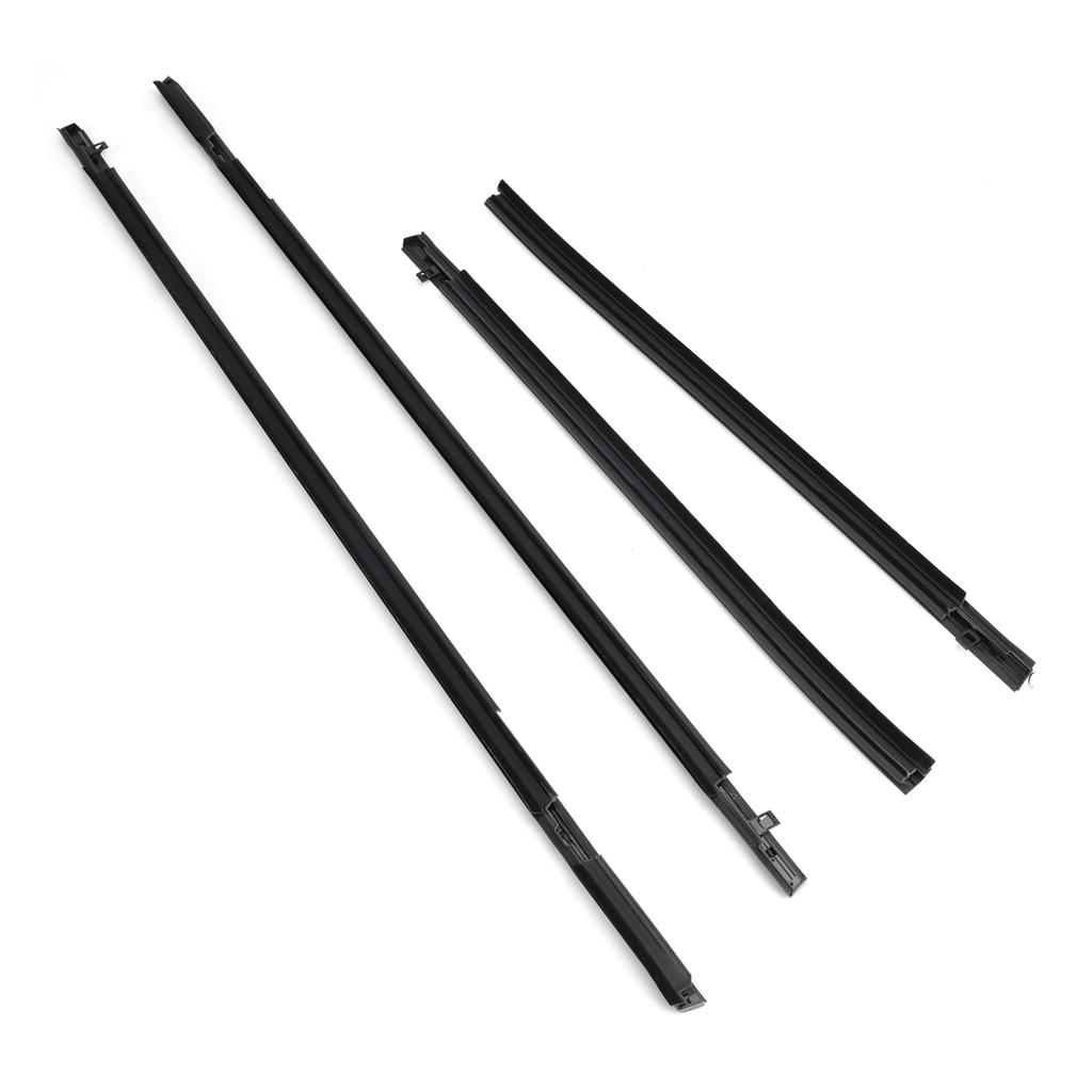 4 STÜCKE Wetterschutzleiste Gummidichtung Türgürtel für Honda FIT JAZZ 1. Generation 2001-2008