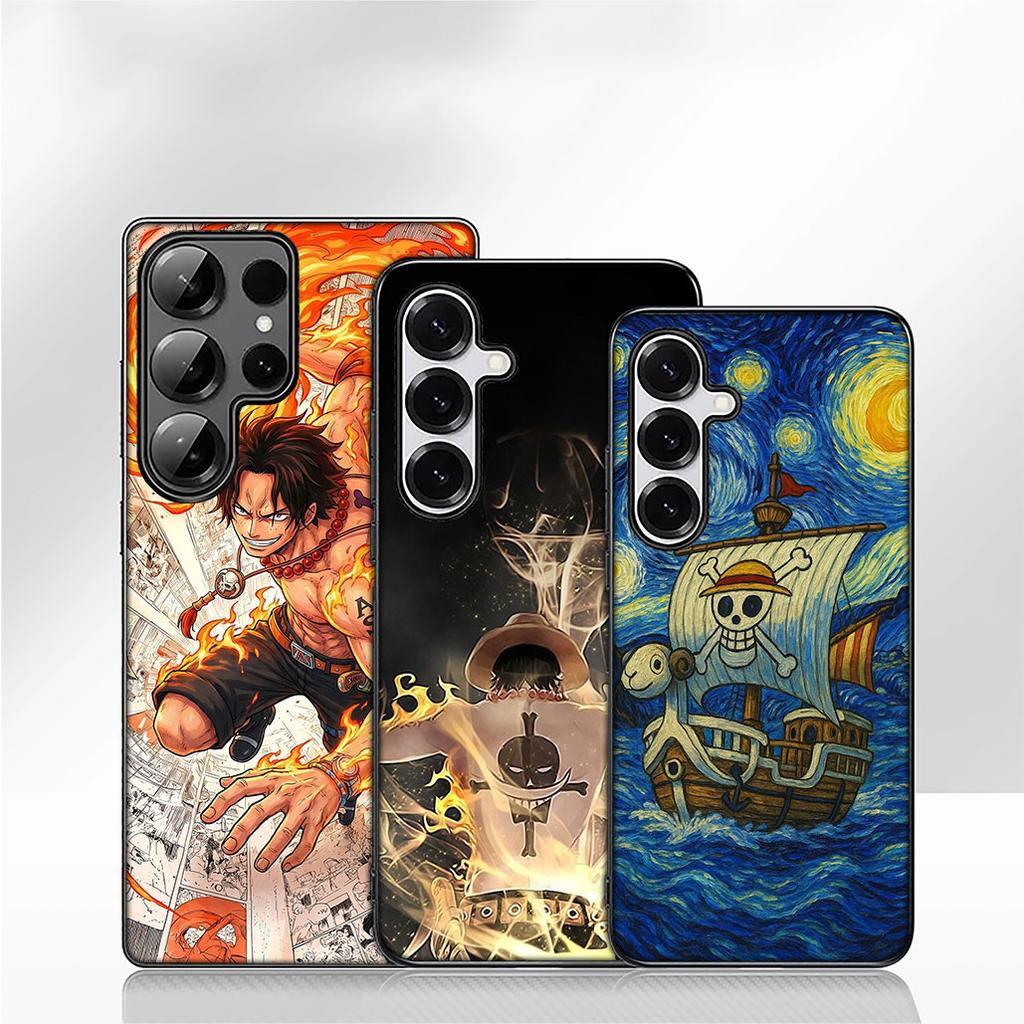 Going Merry ONE PIECES Luffy Ace Cover Phone Case for OPPO A18 A16 A17 A38 A54 A40 A60 A80 A78 A79 A57 A55 A96 A15 A53