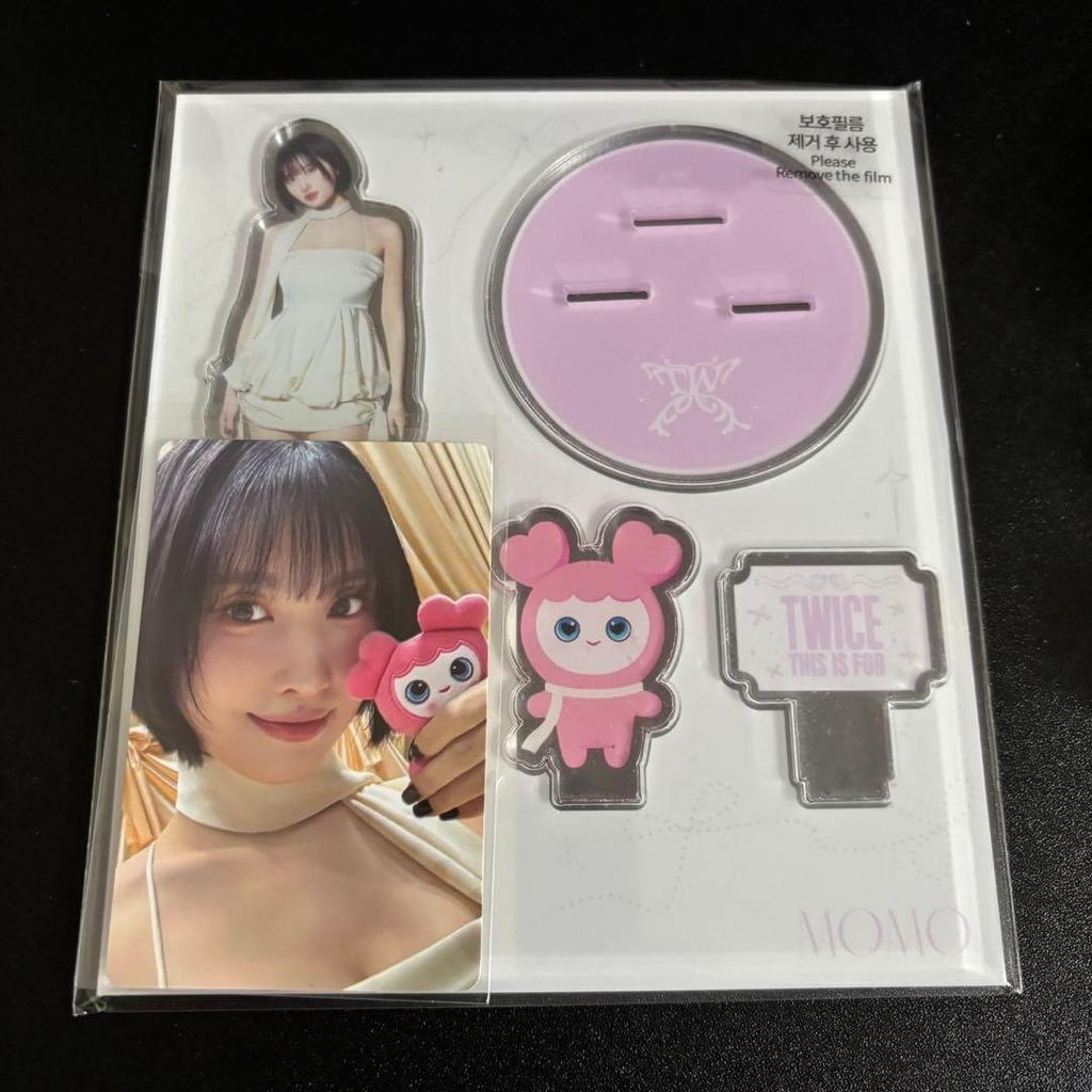 [USED] TWICE Momo THIS IS FOR Acrylic Stand Acrylic Stand Trading Card