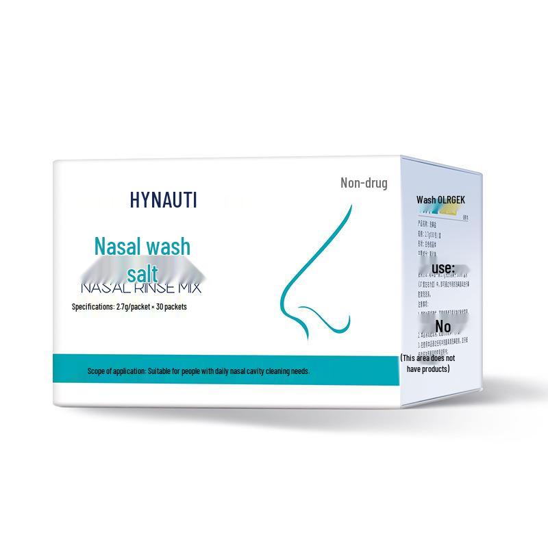 

Haishi Hainuo Nasal Rinse: Saline Solution for Children and Adults - Nasal Cavity Cleaning Salt