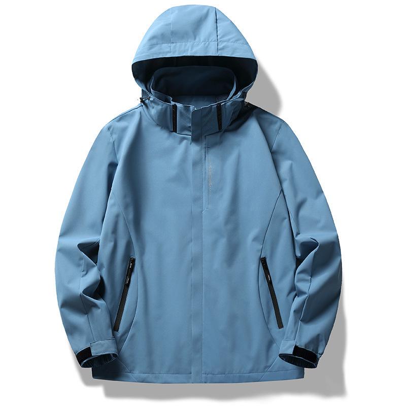 Women's NASA Windbreaker Jacket: Trendy, Lightweight, Detachable 3-in-1 for Spring, Autumn, and Winter. Suitable for Mountaineering.