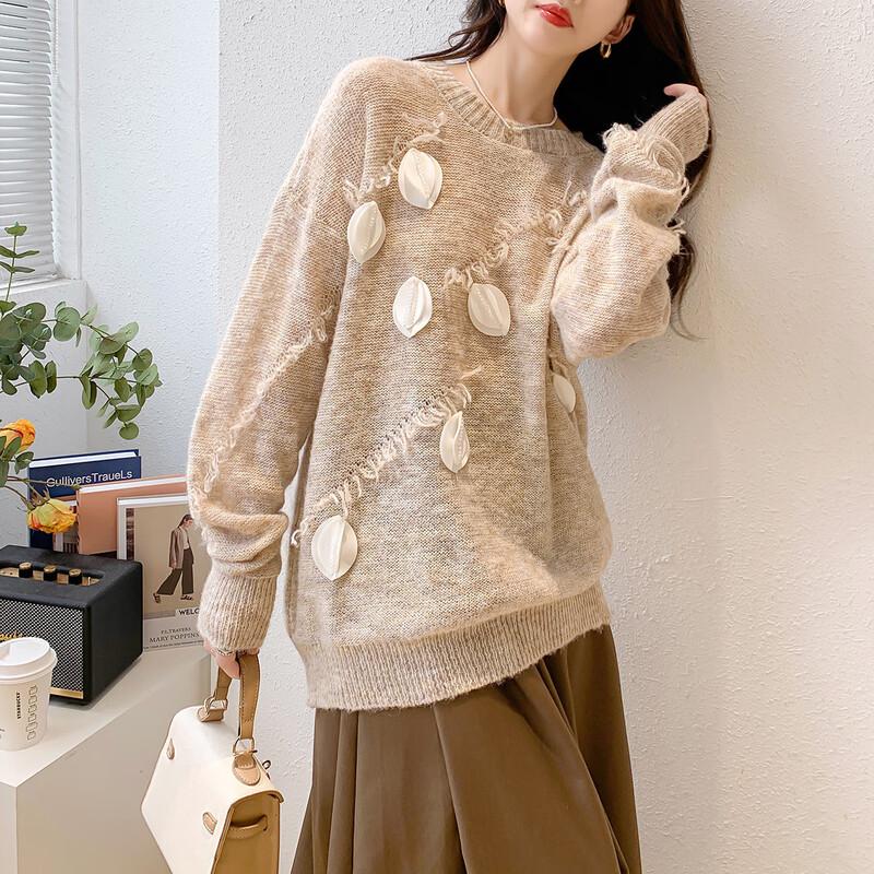 

Mokana Women s Gentle Knit Sweater One Size