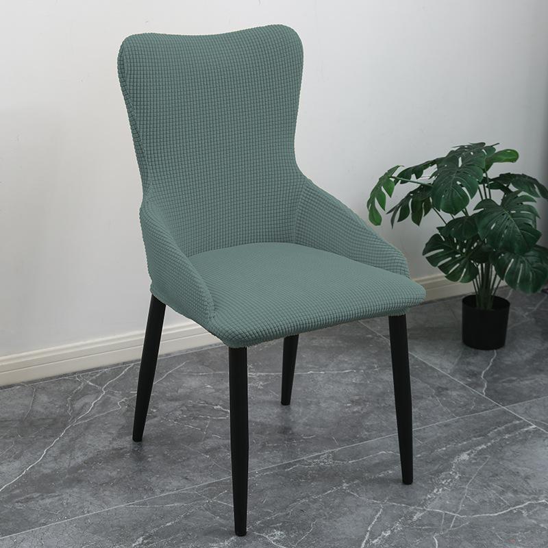 Special-shaped Armrest Style Elastic Chair Cover Simple Chair Cover Thickened Fleece Light Armrest Backrest Integrated Four-season Pass