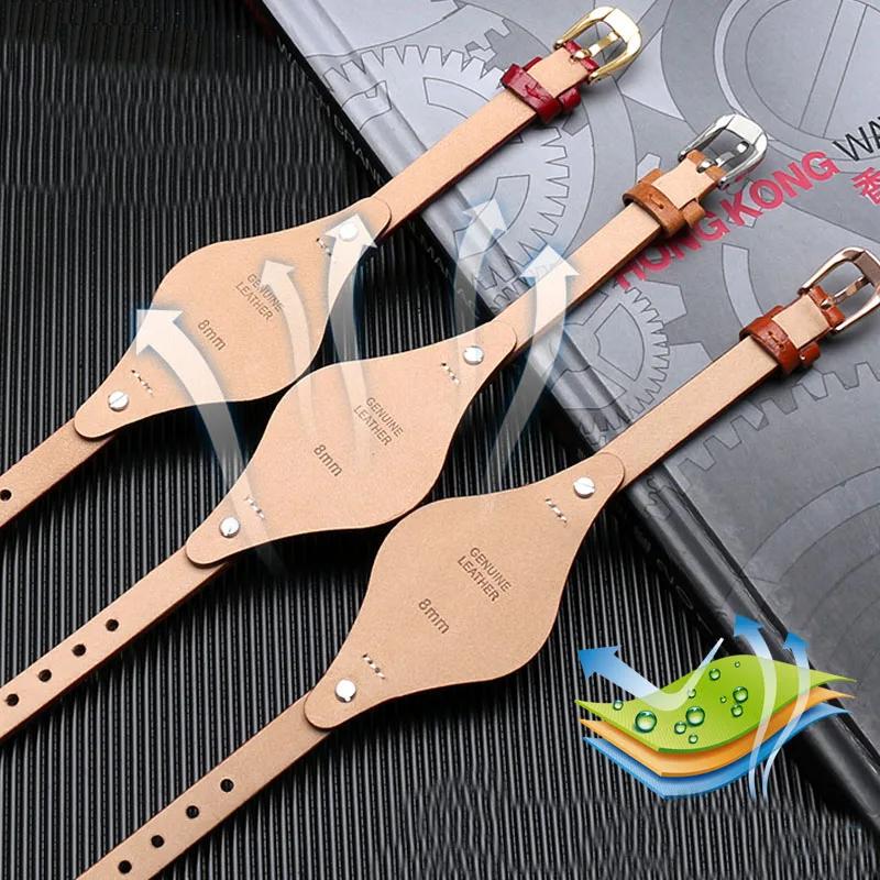 Классические ремешки для часов из натуральной кожи для Fossil ES3077 ES2830 ES3262 ES3060 — фото 5