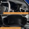 ABS Carbon Fiber Style For Suzuki SWIFT 2024 2025 2026 RHD Car LCD trument Screen Trim Frame trument Interior Panel