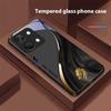 Starlight Zodiac For OnePlus Nord 3 5 6T 7 Pro 8 12 10T Reno8 Lite 5G 10R Nord N30 Hard Shell Tempered Glass Phone Case Black