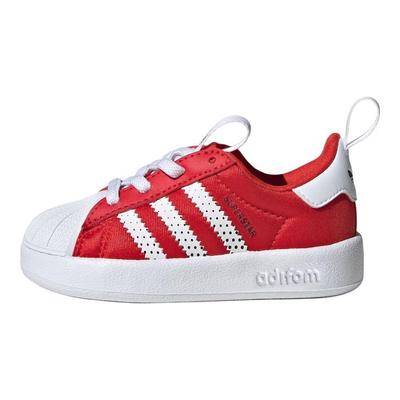 Originals Superstar 360 Comfortable Soft Fashion Support Low-Top Walking Shoes Baby Shoes Red IH1751