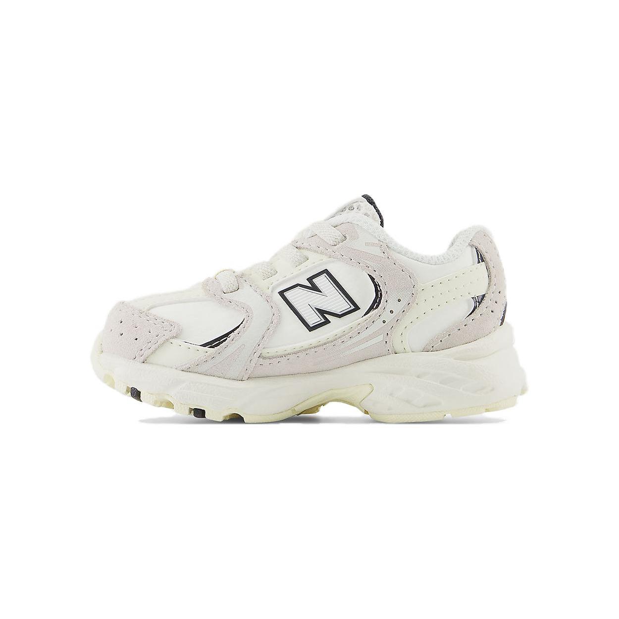 

New Balance Bungee Comfortable Abrasion Resistant Low top Toddler Shoes Ecru Infant And Toddler IZ530CT Wide (W) 27.5
