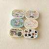 1Pc Cute Cartoon Puppy Contact Lens Partner Case with Mirror Tools Mini Portable Girl Color Cosmetic Contact Lenses Storage Box