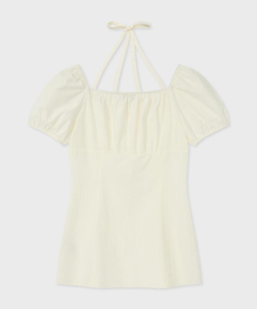 FALLETT Puff Blouse Ivory