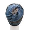 Autumn and Winter Striped Toe Cap Pile Cap for Men and Women, Windproof and Warm, Brimless Cap for Outdoor Use