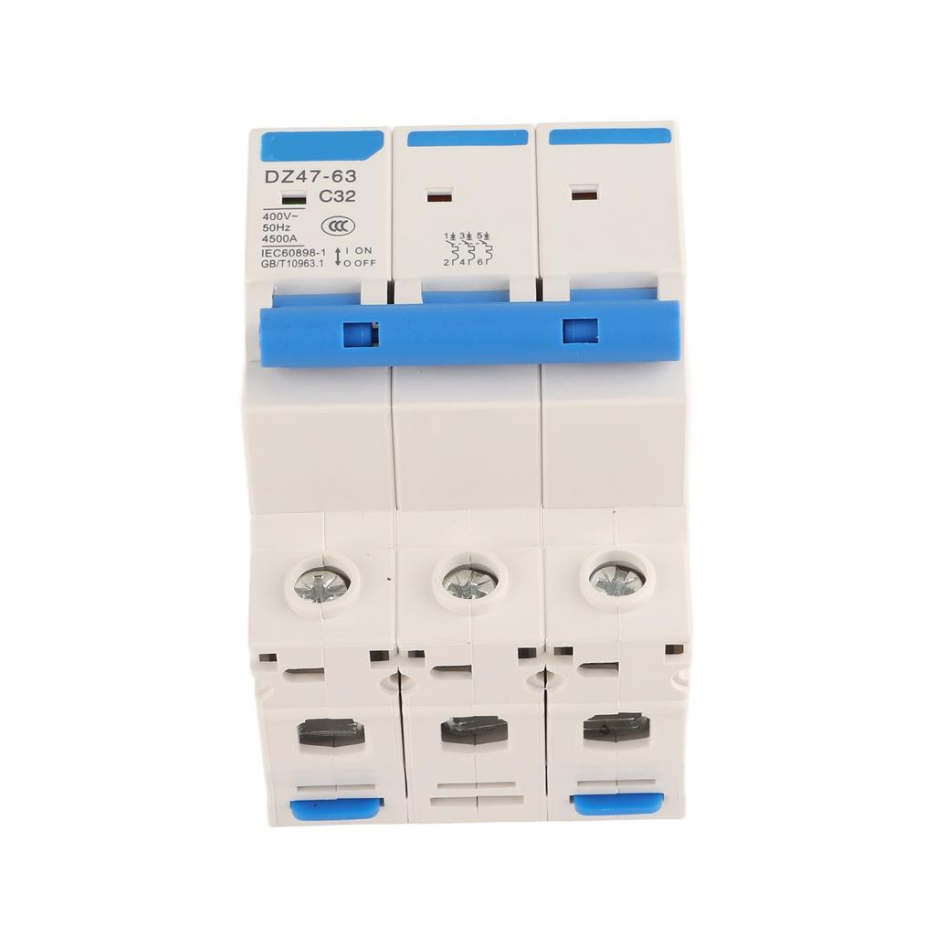 DZ47‑63 3P 32A 400V Earth Leakage Protection Circuit Breaker