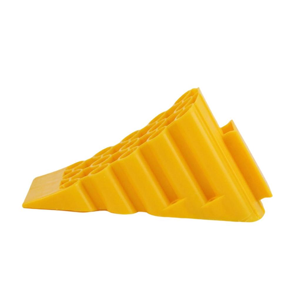 Wheel Chock Accessory Portable Versatile Tool Anti Slip Lightweight Tire Wedge Wheel Stabilizer Stopping Device Parking Chock