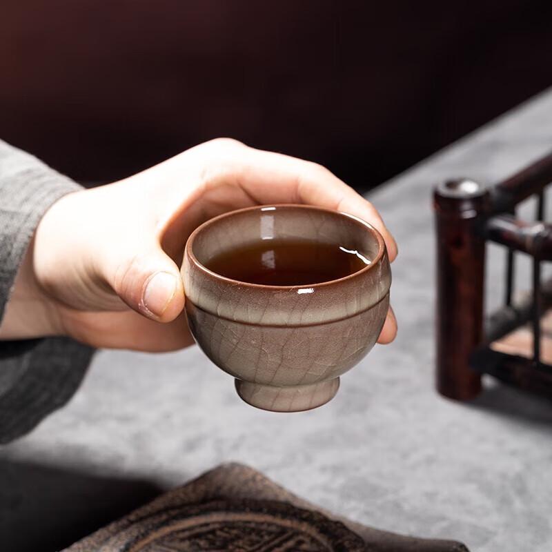 Ming Ling Personal Ceramic Gourd Cup