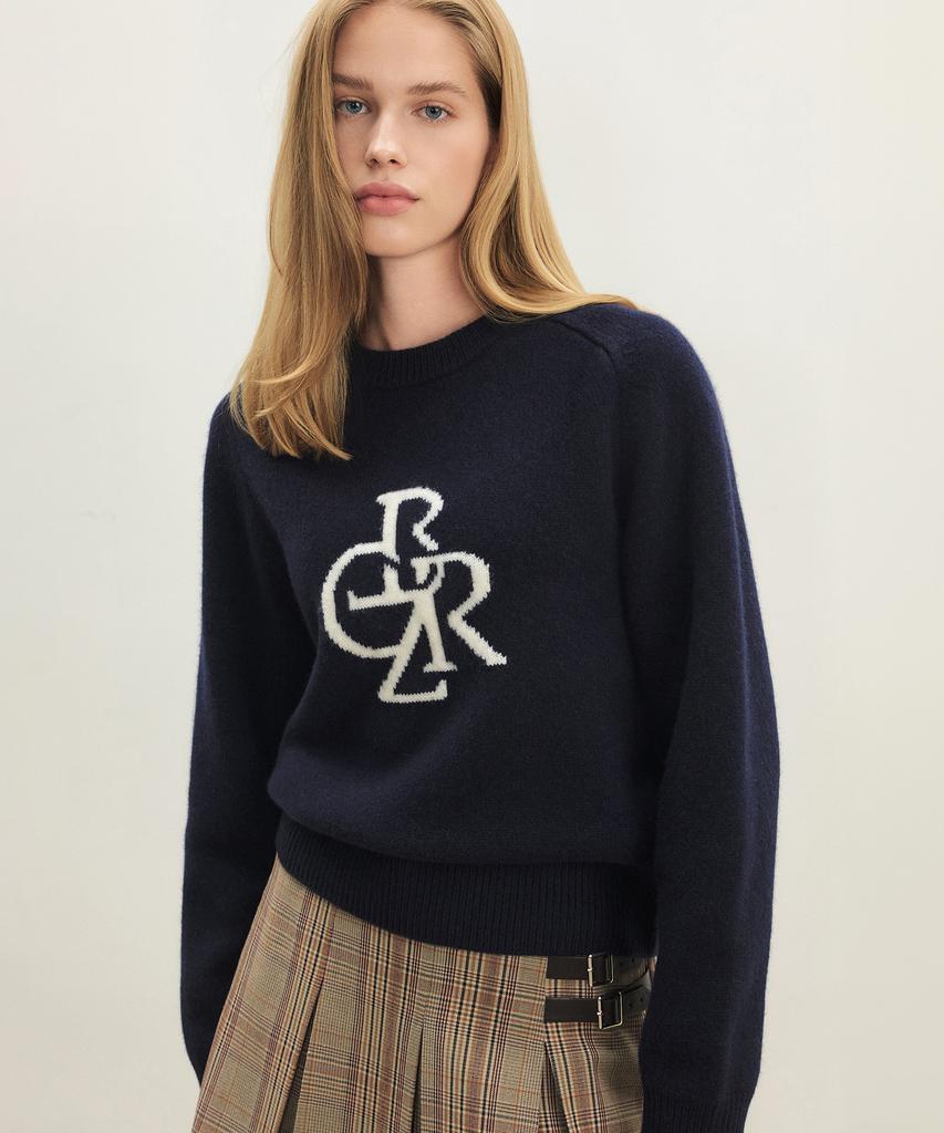 CITYBREEZE Merino Wool Symbol Logo Pullover Knit_5 Colors