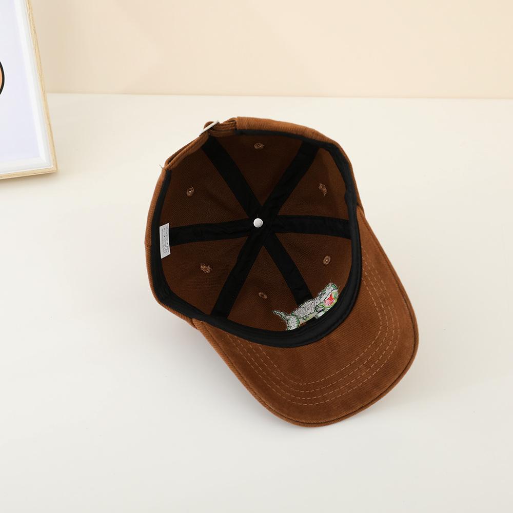 JYL TS DIY T-Rex Kids Cap Fleece Sun Protection Hat Cotton