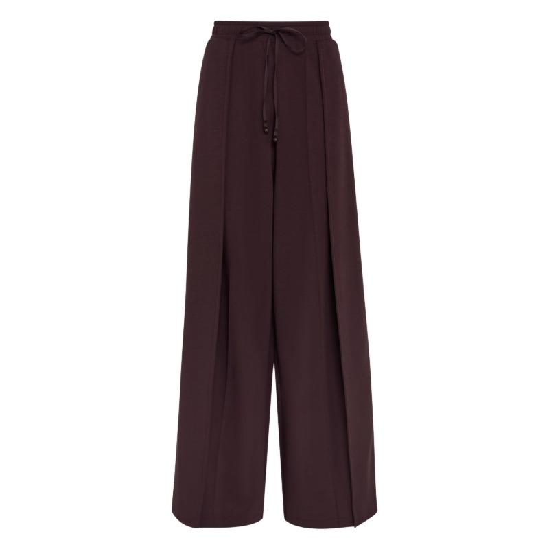 Adidas X Samuel Gui Yang Co-Created Pleated Wide-Leg Pants Women KU5378 S