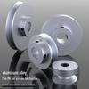 A-Type Aluminum Alloy Single Groove V-Belt Pulley for Motor Spindle Transmission