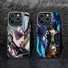 Anime Jojos Bizarres Adventures Phone Case For IPhone 16 17 15 14 12 13 Pro Max Black Color Shockproof Cover
