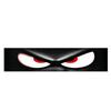 Car Front Windshield Decor Sticker 130x20cm Demon Eyes Pattern Vehicle Anti-Scratch Decal Universal Car Front Windshield Sticker