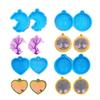 1/4Pieces Earring Resin Molds Life Tree Earring Mold for Jewelry Making Silicone Molds for Resin DIY Fashion Earring