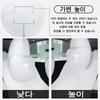 For Tesla Model 3 Y Flocking/Leather Car Seat Neck Pillow Soft Memory Neck Pillow High-Quality Headrest Lumbar Support