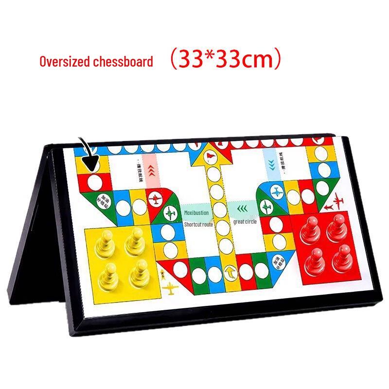 Brangdy Magnetic Folding Ludo Board Game