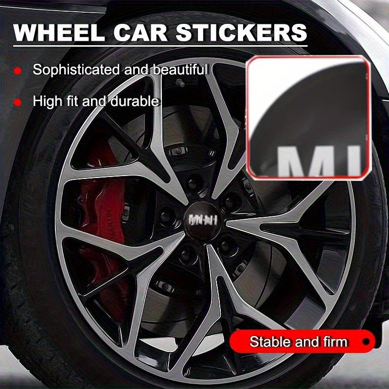 4pcs 56mm Car Wheel Center Caps Hub Cover Stickers for Cooper One S Clubman R50 R53 R56 R60 F55 F56 R57 R59 Wheel Accessories