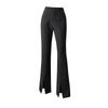 Women's Korean Style High-Waisted Flared Split Dress Pants - Spring/Summer 2026 Collection, Slimming Drapey Trousers Casual Trousers.