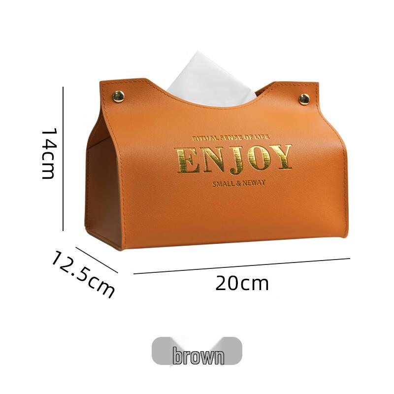 Light Luxury Marble Tissue Box